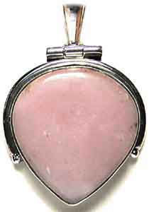 Anhänger pink Opal